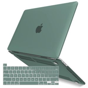 Suitable for  Midnight Green MacBook Pro 13 Inch Case 2016-2023 M1 M2 A2338 A2289 A2251 A2159 Hard Shell Case Keyboard Cover - Image 1