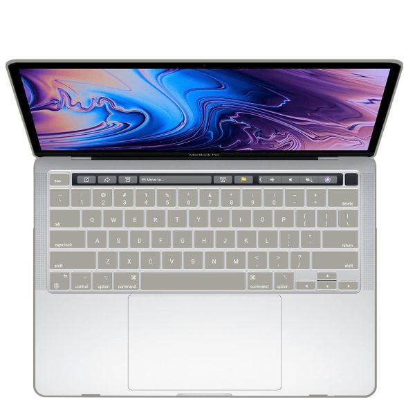 Suitable for  Grey MacBook Pro 13 Inch Case 2016-2023 M1 M2 A2338 A2289 A2251 A2159 Hard Shell Case Keyboard Cover - Image 5