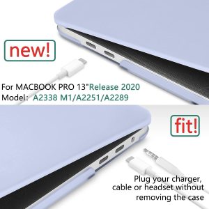 Suitable for  MacBook Pro 13 Inch Case 2016-2023 M1 M2 A2338 A2289 A2251 A2159 Hard Shell Case Keyboard Cover - Image 4