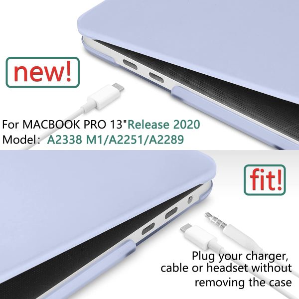 Suitable for  MacBook Pro 13 Inch Case 2016-2023 M1 M2 A2338 A2289 A2251 A2159 Hard Shell Case Keyboard Cover - Image 4