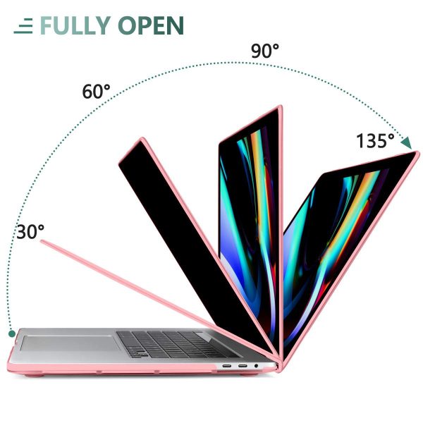 Pink MacBook Pro 13 Inch Case 2016-2023 M1 M2 A2338 A2289 A2251 A2159 Hard Shell Case Keyboard Cover - Image 6