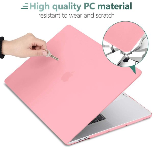 Pink MacBook Pro 13 Inch Case 2016-2023 M1 M2 A2338 A2289 A2251 A2159 Hard Shell Case Keyboard Cover - Image 9