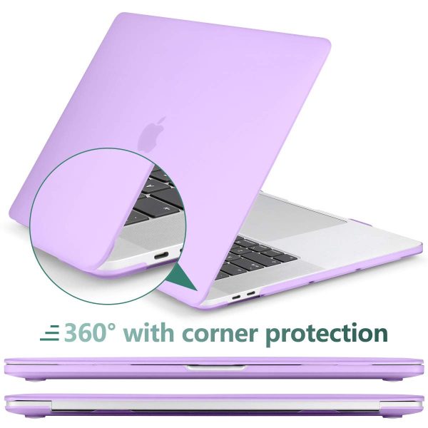 Purple MacBook Pro 13 Inch Case 2016-2023 M1 M2 A2338 A2289 A2251 A2159 Hard Shell Case Keyboard Cover - Image 7