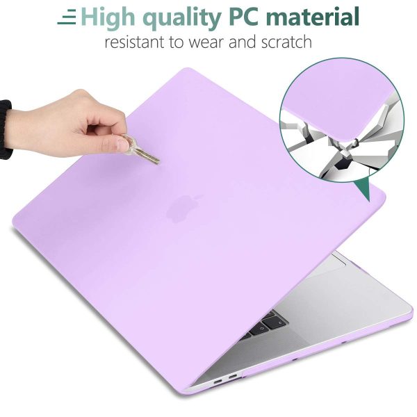 Purple MacBook Pro 13 Inch Case 2016-2023 M1 M2 A2338 A2289 A2251 A2159 Hard Shell Case Keyboard Cover - Image 8