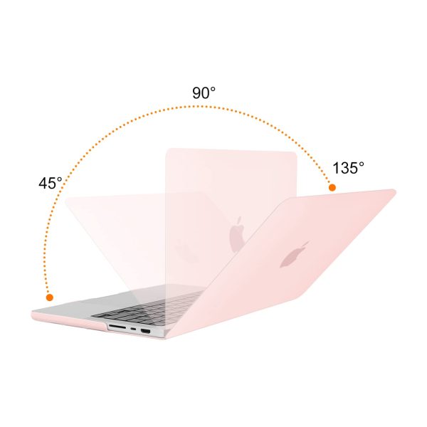 Suitable for MacBook Pro 14 Max Inch Case 2023 2022 2021 M2 A2779 M1 A2442 Hardshell Case Keyboard Cover Sold Pink - Image 4