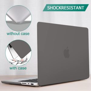 Suitable for  MacBook Pro 14 Max Inch Case 2023 2022 2021 M2 A2779 M1 A2442 Hardshell Case Keyboard Cover Grey - Image 7