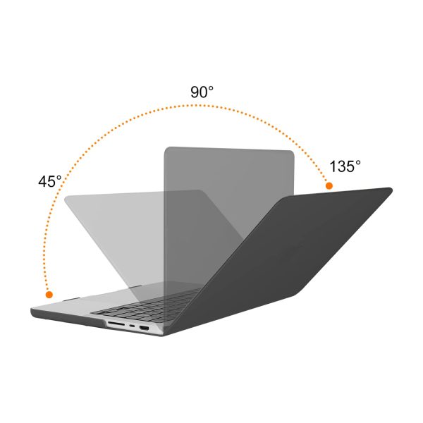 Suitable for  MacBook Pro 14 Max Inch Case 2023 2022 2021 M2 A2779 M1 A2442 Hardshell Case Keyboard Cover Grey - Image 9