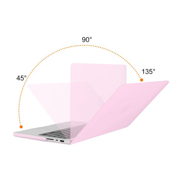 Suitable for  MacBook Pro 14 Max Inch Case 2023 2022 2021 M2 A2779 M1 A2442 Hardshell Case Keyboard Cover Pink - Image 3
