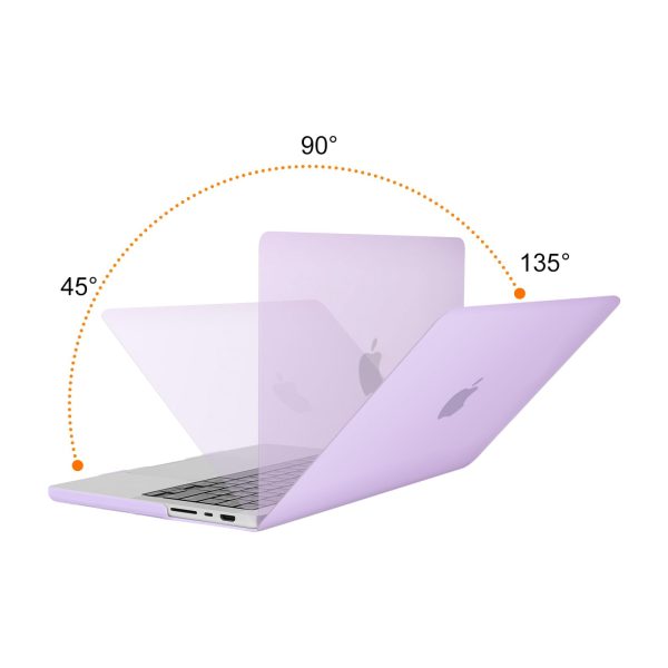 Suitable for  MacBook Pro 14 Max Inch Case 2023 2022 2021 M2 A2779 M1 A2442 Hardshell Case Keyboard Cover Purple - Image 9