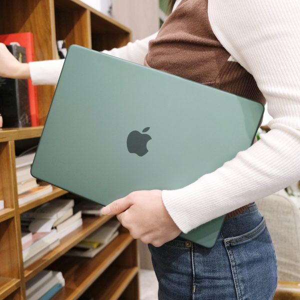 Suitable for  MacBook Pro 16 inch Case 2023 2022 2021 M2 A2780 A2485 M1 Pro/Max Hard Shell Case Keyboard Cover Midnight Green - Image 9