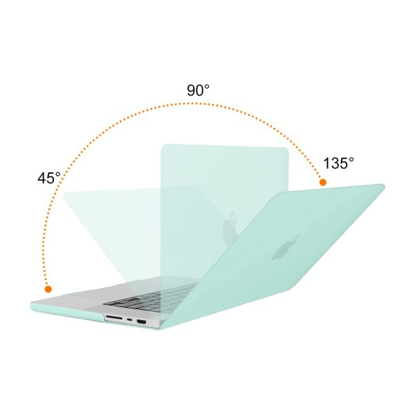 Suitable for  MacBook Pro 16 inch Case 2023 2022 2021 M2 A2780 A2485 M1 Pro/Max Hard Shell Case Keyboard Cover Green - Image 3