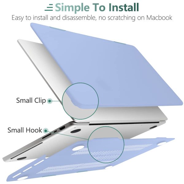Suitable for  MacBook Pro 16 inch Case 2023 2022 2021 M2 A2780 A2485 M1 Pro/Max Hard Shell Case Keyboard Cover - Image 4