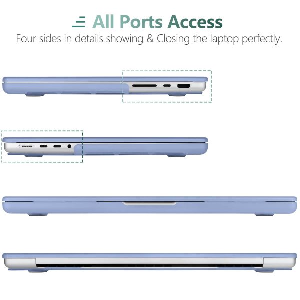 Suitable for  MacBook Pro 16 inch Case 2023 2022 2021 M2 A2780 A2485 M1 Pro/Max Hard Shell Case Keyboard Cover - Image 7