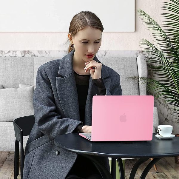 Suitable for  MacBook Pro 16 inch Case 2023 2022 2021 M2 A2780 A2485 M1 Pro/Max Hard Shell Case Keyboard Cover Pink - Image 7