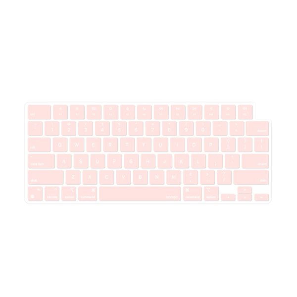 Keyboard Cover Skin For MacBook Air Pro 13 13.6 14 15.3 16 A2442 A2779 A2485 A2780 A2681 A2941 M1 M2 2021 to 2023 Pink