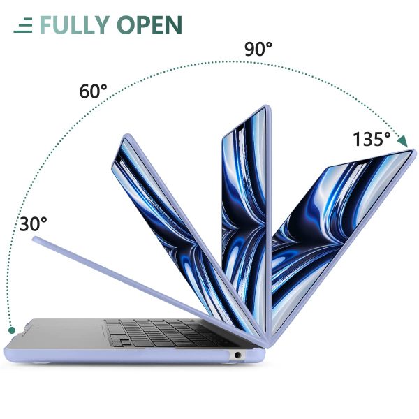 Suitable for  2023 2022 MacBook Air 13 inch case M2 Model A2681 Hard Shell Case Keyboard Cover - Image 5