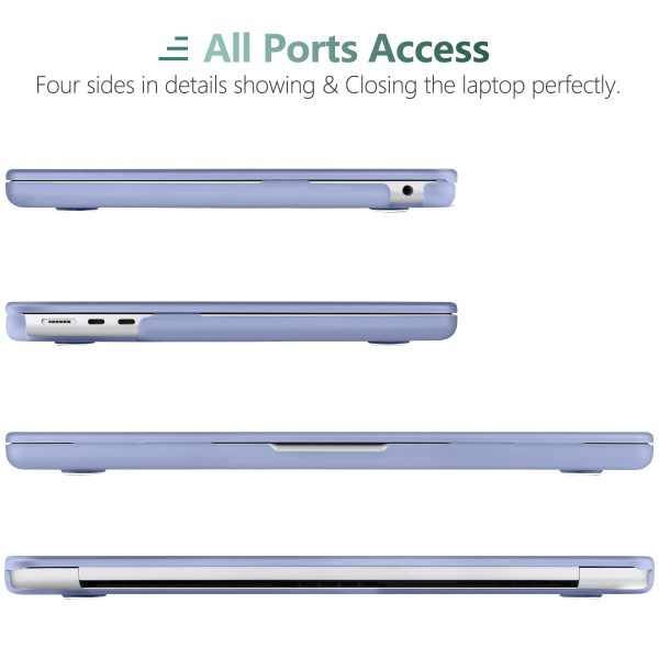 Suitable for  2023 2022 MacBook Air 13 inch case M2 Model A2681 Hard Shell Case Keyboard Cover - Image 6