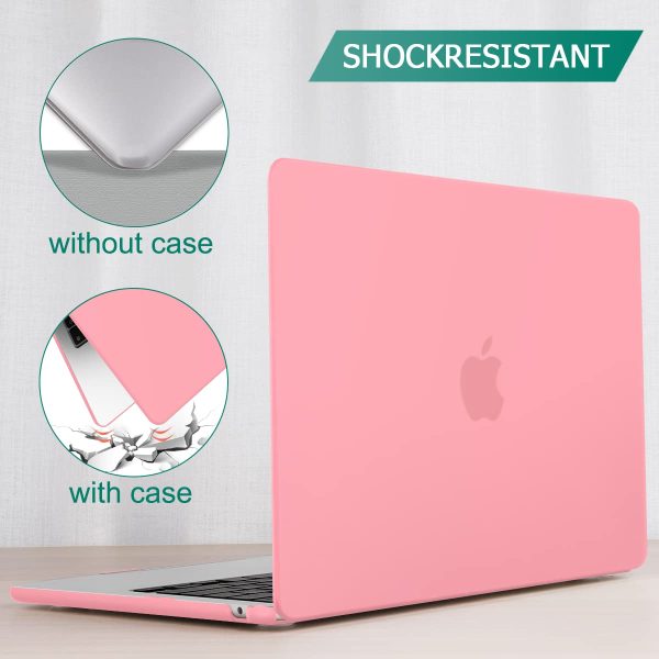 Suitable for  2023 2022 MacBook Air 13 inch case M2 Model A2681 Hard Shell Case Keyboard Cover Pink - Image 9
