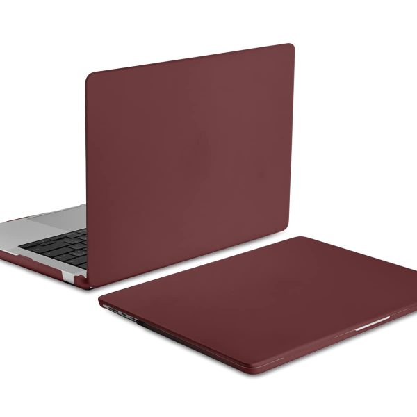 Suitable for  2023 2022 MacBook Air 13 inch case M2 Model A2681 Hard Shell Case Keyboard Cover Wine Red - Image 6