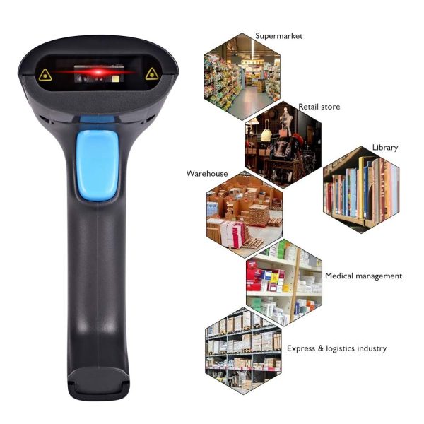 Wired Barcode QR Bar Code Screen Scanner Data 1D 2D Reader USB Cable Mobile Payment Store - Image 4