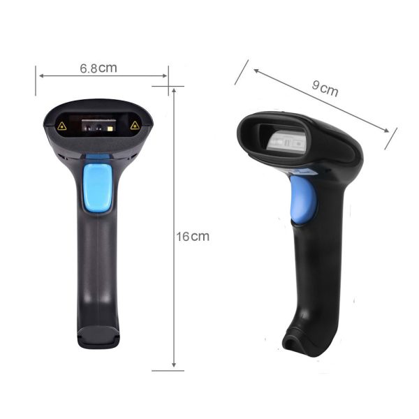 Wired Barcode QR Bar Code Screen Scanner Data 1D 2D Reader USB Cable Mobile Payment Store - Image 5