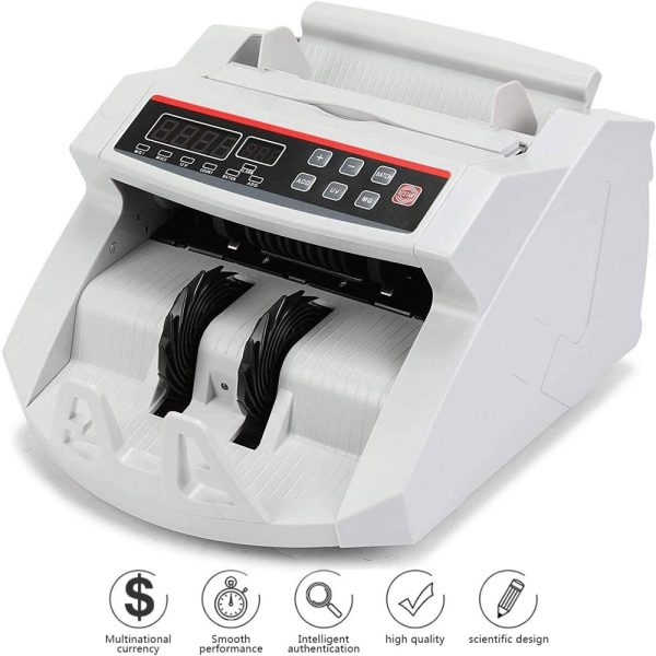 Australian Money Bill Note Counter Counterfeit UV/MG/IR Detector Machine Auto Counting - Image 8