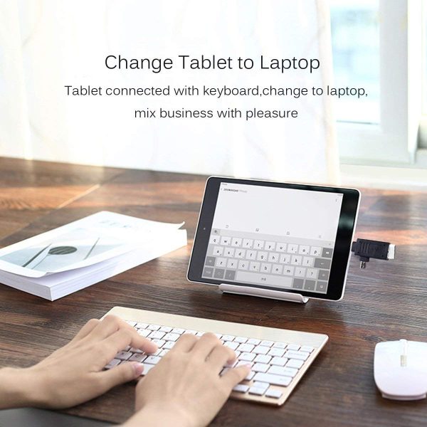 2in1 OTG Adapter Type C Micro USB Port male to USB Female - Image 7
