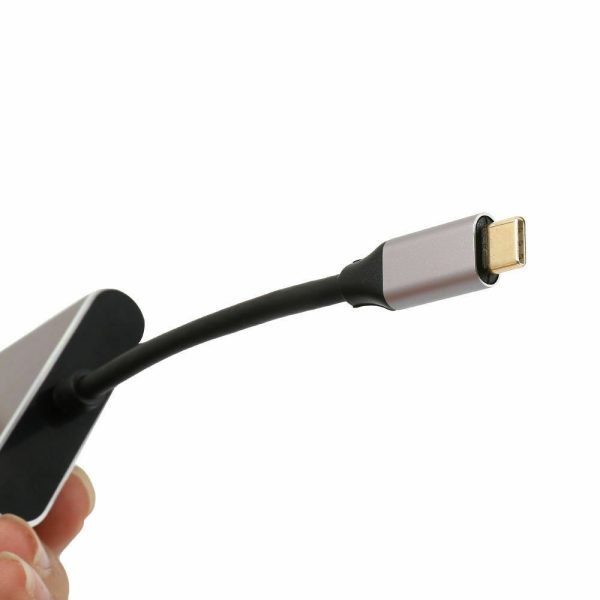 USB Type C to HDMI 4K VGA Adapter For Macbook Chromebook Pixel XPS 13 iPad Pro - Image 10