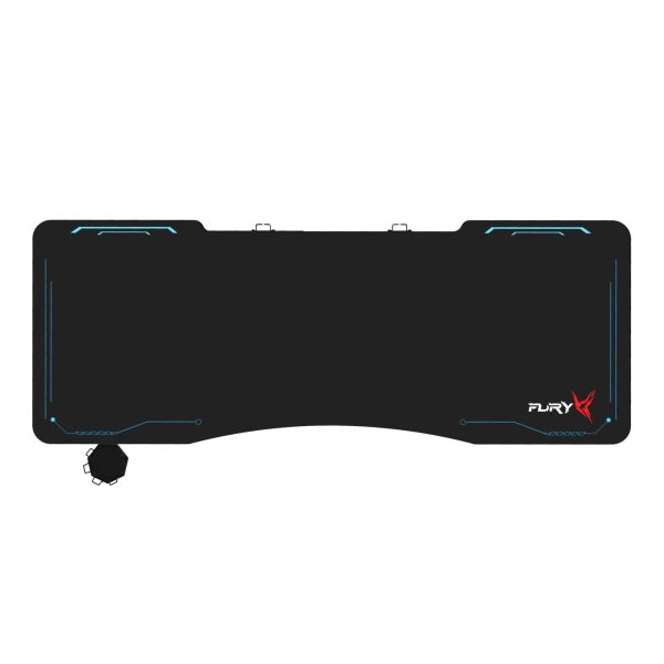 FuryX Gaming Desk with RGB Full size Mousepad - Image 3