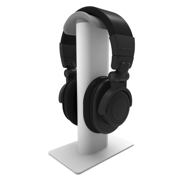 Kanto H2W Premium Universal Desktop Headphone Stand, White - Image 2