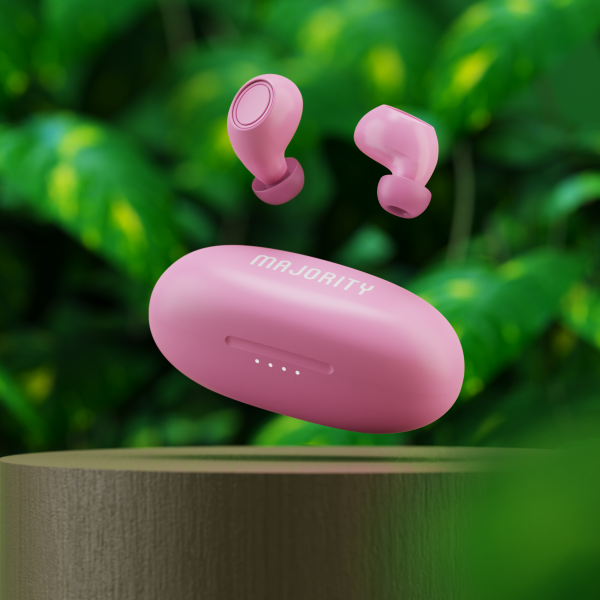 Majority Tru Bio TWS Earphones - Pink - Image 7