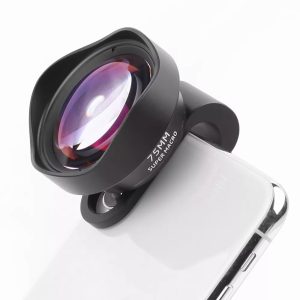 Ulanzi 75mm Professional Macro Photography Phone Camera Lens with Clip Universal - Image 1