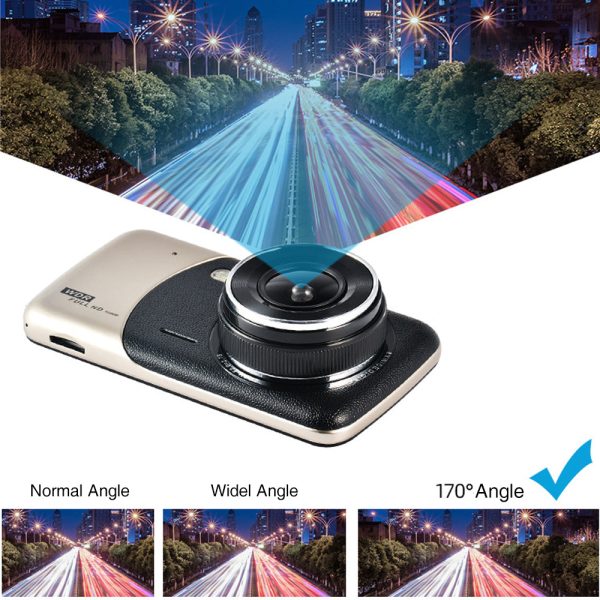 1080P Car Dash Camera Dual Front and Rear Video DVR Recorder Night Vision Kit - Image 4