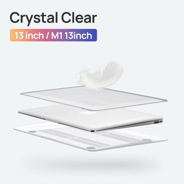 Premium High Quality 13.3'' Crystal Clear Case for 2021 New Macbook Air A2337 A2179 A1932 - Image 2