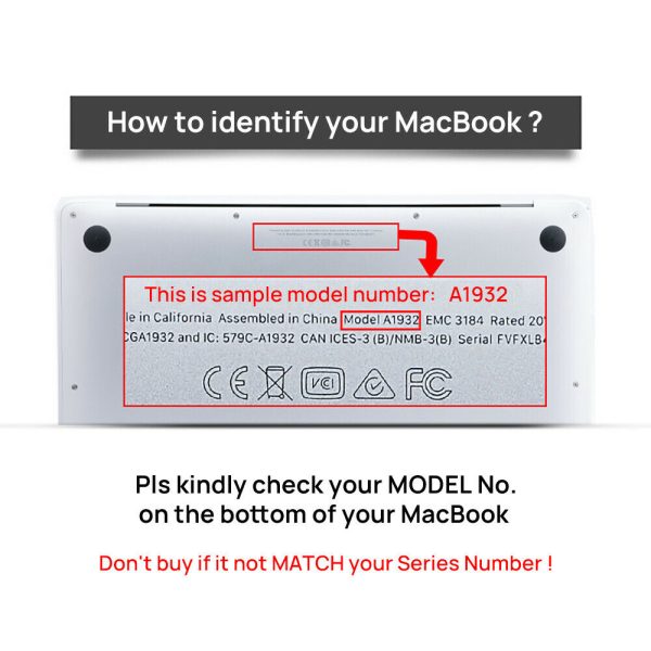 Premium High Quality 13.3'' Crystal Clear Case for 2021 New Macbook Air A2337 A2179 A1932 - Image 4