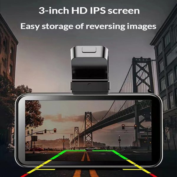 1440P WIFI Dash Cam Dual Front and Rear Video DVR Recorder Night Vision Kit - Image 3