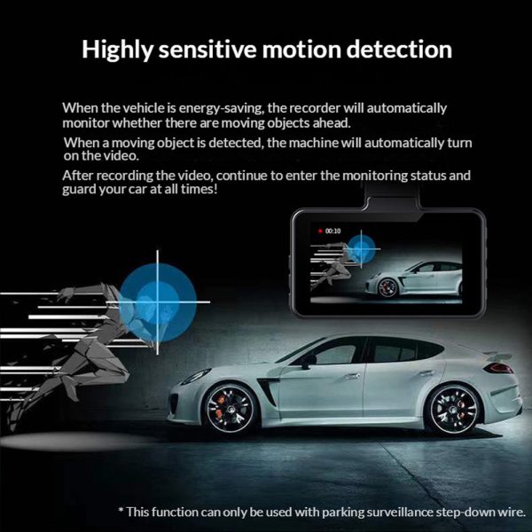 1440P WIFI Dash Cam Dual Front and Rear Video DVR Recorder Night Vision Kit - Image 5
