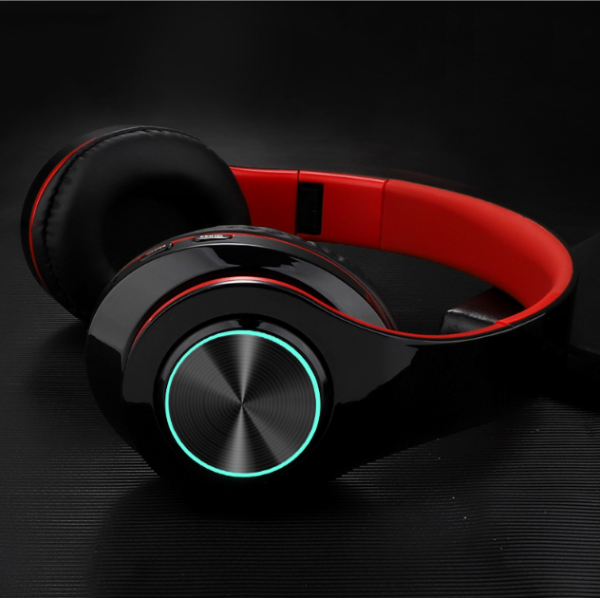 Bluetooth 5.0 Wireless Earphones Foldable Headset Stereo Headphones (Black) - Image 5