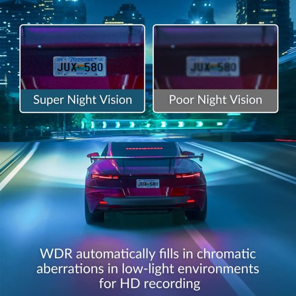 3 Channel Car DVR HD 1080P Vehicle Dash Cam Three Way Camera DVRs Recorder with 32 GB Card - Image 5