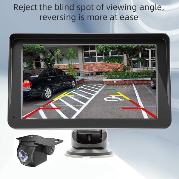 7" IPS HD Touch Screen Apple Android Carplay with Dual Dashcam 64G Card - Image 7