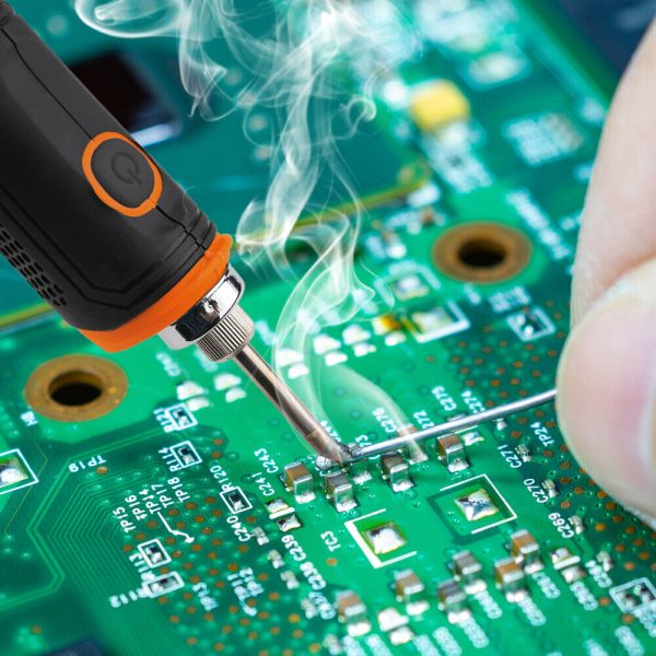 HORUSDY 8W 4V Max Cordless Soldering Iron Rechargeable with Lithium-Ion Battery - Image 8