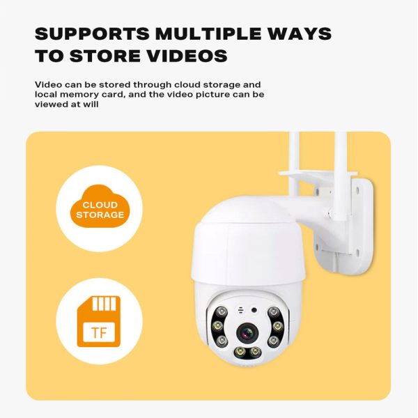1080P Full HD Wireless Wifi IP Camera Home Security LED Bulb Lamp Light Camera - Image 5