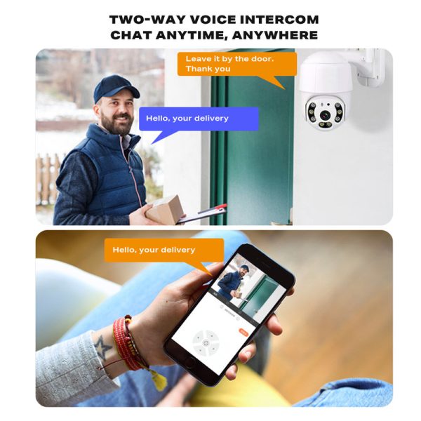 1080P Full HD Wireless Wifi IP Camera Home Security LED Bulb Lamp Light Camera - Image 7