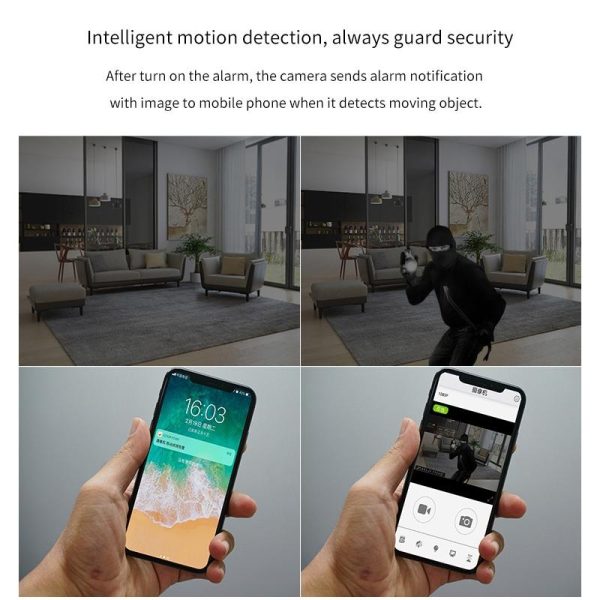 Wireless Wifi Surveillance Camera With Wide Angle & Motion Detection - Image 14