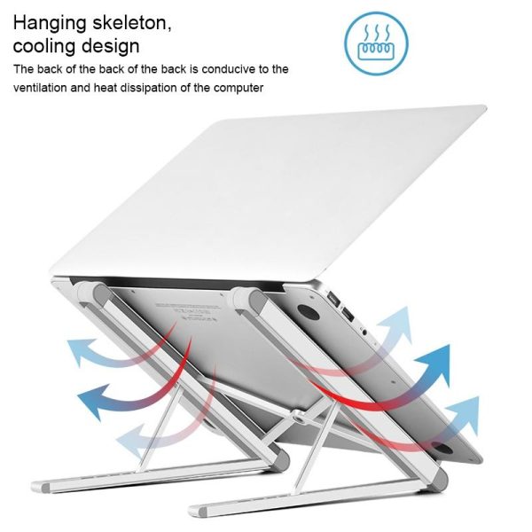 Foldable Aluminum Laptop Stand - Universal - Image 4