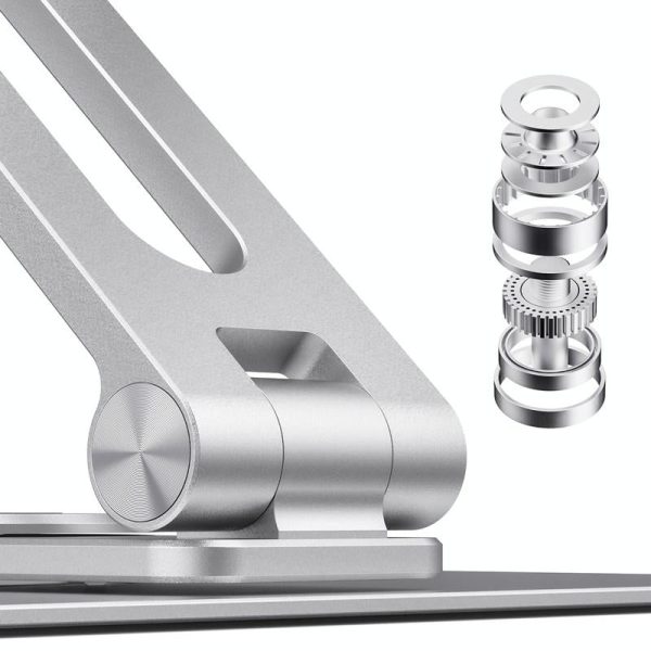 360 Degree Rotating Aluminum Laptop Stand - Heat Dissipation - Image 4