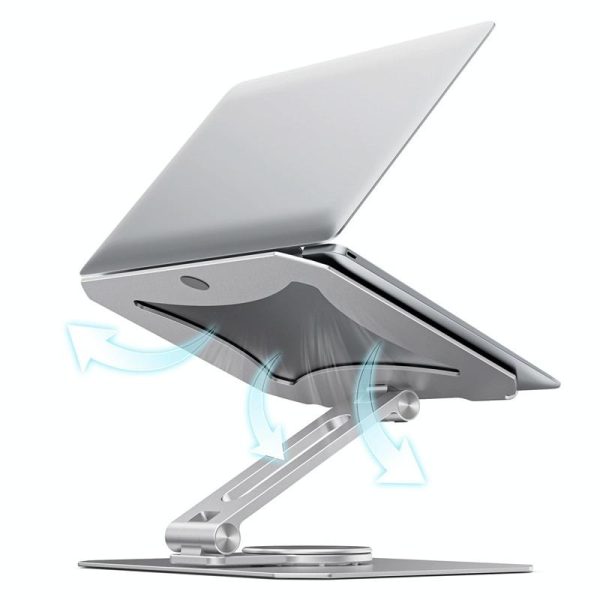 360 Degree Rotating Aluminum Laptop Stand - Heat Dissipation - Image 7