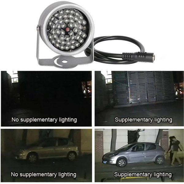 48-Led Infrared Fill Light For Monitoring - Auxiliary Lamp - Image 7