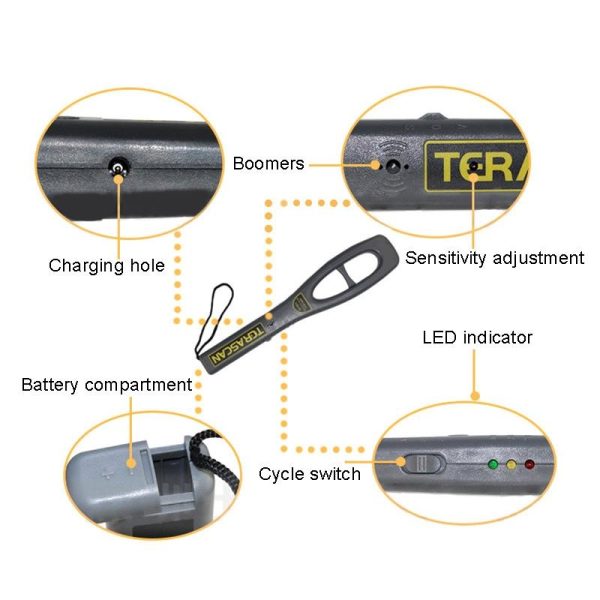 Handheld Metal Detector for Security Detection - Image 6