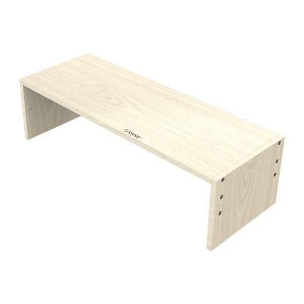 Natural Wood Monitor Stand - Compact Design - Image 2